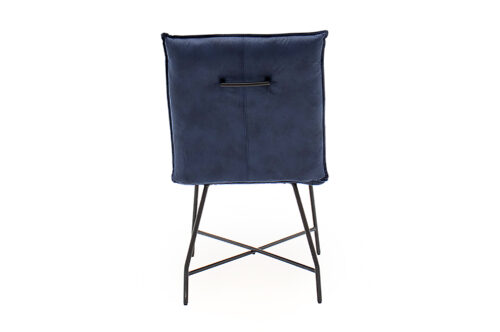 Lukas Dining Chair Blue Back