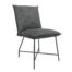 Lukas Dining Chair Indigo Grey Angled