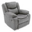 Merryn 1 Seater Recliner Grey - Angled