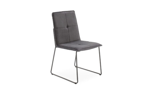 Soren Dining Chair Grey - Angle