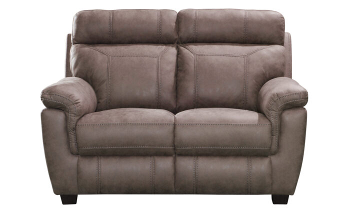 Baxter 2 Seater Fixed Brown - Front