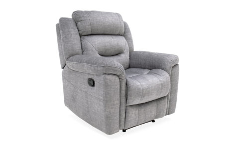 Dudley 1 Seater Grey Angled