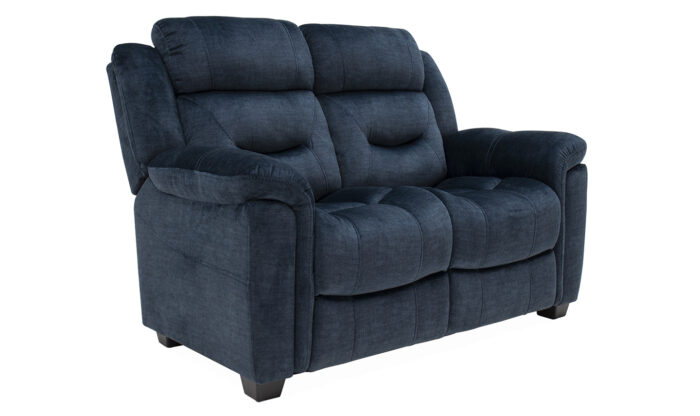 Dudley 2 Seater Blue Angled