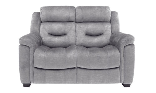 Dudley 2 Seater Grey Straight