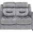 Dudley 2 Seater Grey Straight