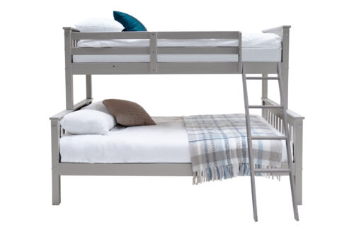 Dux Bunk Bed 3' & 4'6 - Grey Straight