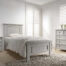 Mila Panelled Bed 3' - Taupe