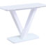 Rafael Console Table White Angled