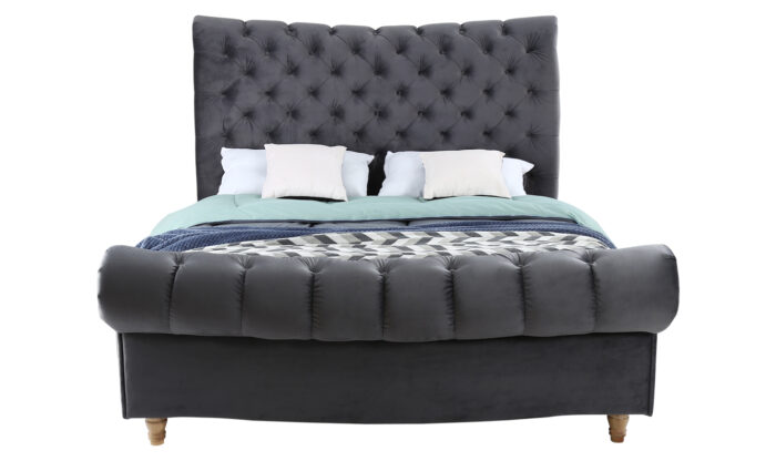 Sloane Bed Straight - 5' Grey