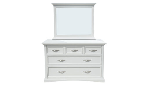 Turner Dressing Chest with Mirror Straight