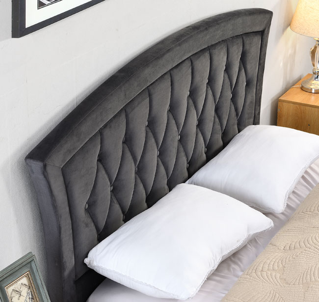 Kingston Fabric Bed 4'6ft - Image 2
