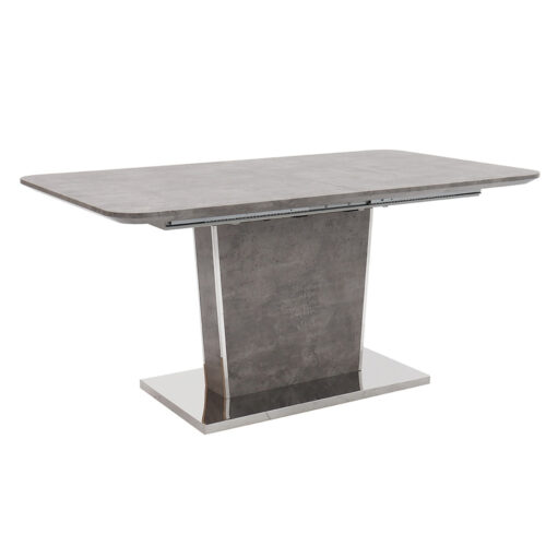 beppe dining table ext light grey concrete effect 1200/1600