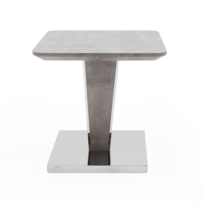 Beppe Lamp Table - Light Grey Concrete Effect - Image 2
