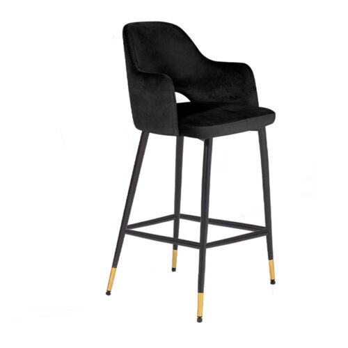 brianna bar stool black