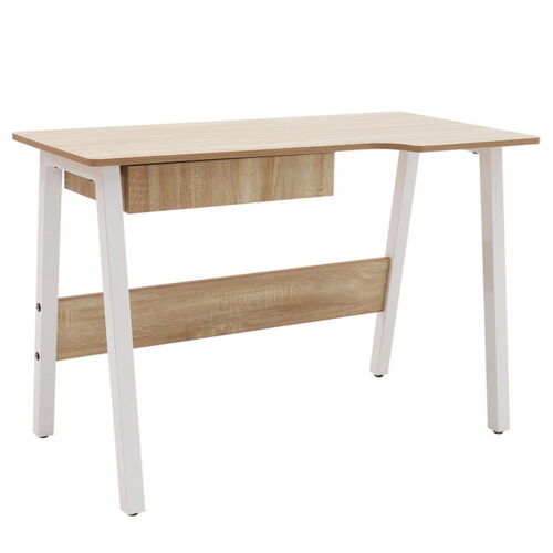 greyson desk 1100 timber white