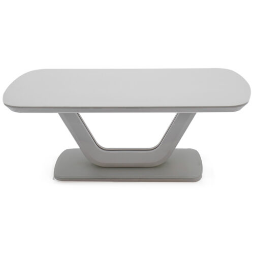 lazzaro coffee table light grey matt 1100