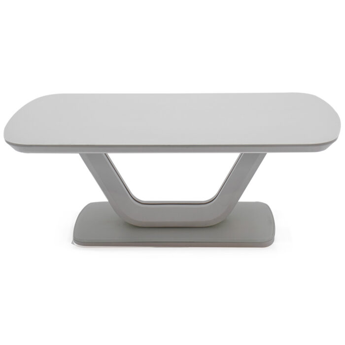 lazzaro coffee table light grey matt 1100