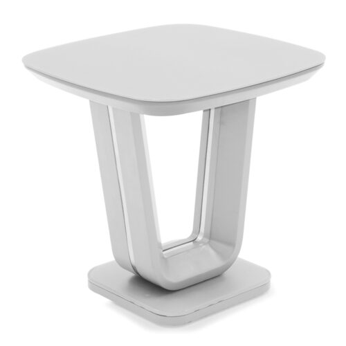 lazzaro lamp table white gloss 500