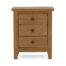 Burford 3 Drawer Bedside From Front