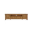 Burford Extra Large TV Unit with Doors and Drawers Open - Front view