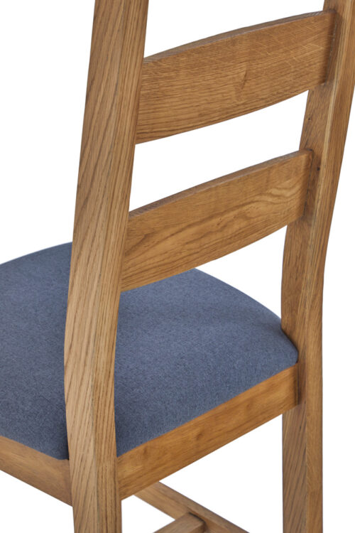 Burford dining chair close up from rear