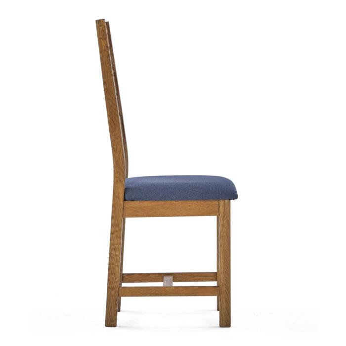 Burford dining chair side angle