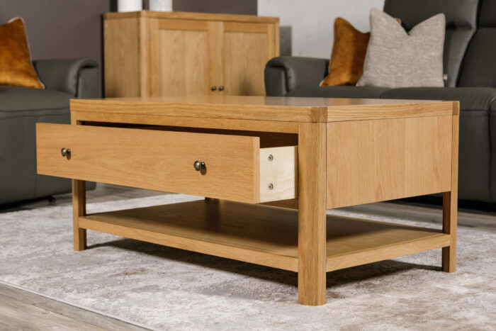 Renata Oak Coffee Table - Image 3