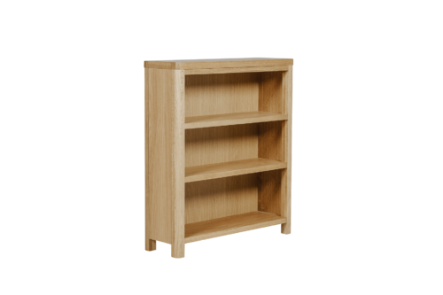 Oak bookcase with 3 shelves