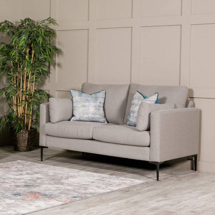 Wren 2 Seater Sofa - Greige - Image 8