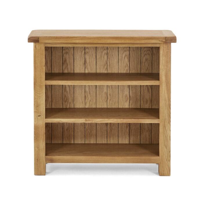 Salisbury Low Oak Bookcase - Image 2