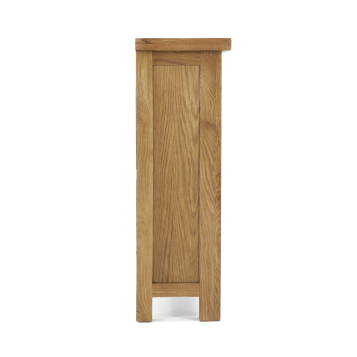 Salisbury Low Oak Bookcase - Image 5